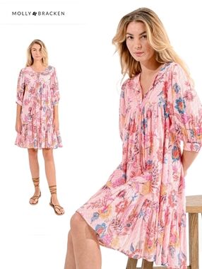 Molly Bracken Floral Loose Fit Dress